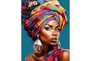 CICISTORY Dipingere Con i Numeri Bambini e Adulti, Painting by Numbers Kit, Colorare Con i Numeri Con Pennelli e Colori Acrilici,Senza Cornice 40X50 cm