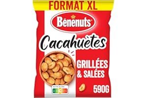 BENENUTS B&N CACAHUETES GRILLEES SALEES 590G