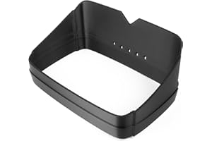 RICREO Sonnenvisier, Blendschutz, Blendschutz, Sonne und Regen, kompatibel mit Tomtom Rider 400, 410, 450, 500, 550