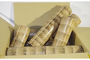 Zambonin Agricoltura Tronchetti da Riscaldamento per stufe e camini di Legno pressati di Puro Rovere in Scatola da 10 kg