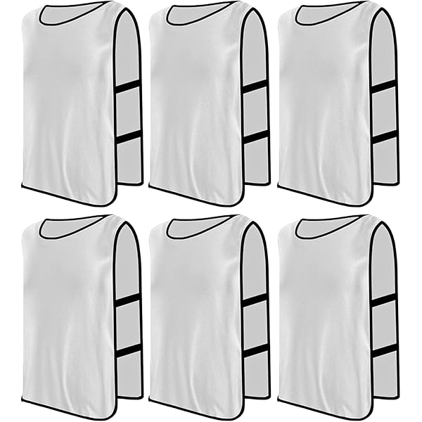 10 Pettorine Allenamento Verde Fluorescenti - 70x62cm, Per Calcio E Basket, Senza Logo - Foto 5