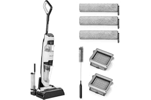 4Swiss VC024 Clean Booster | Odkurzacz pionowy | Bezprzewodowy | Odkurzacz myjący | Biały | Bezworkowy | Samoczyszczący | Energooszczędny