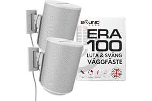 Sound Bass ERA100 Väggfäste, tilt & swivel, vitt, Dubbel (2 st)