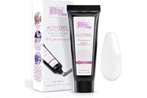 PICS NAILS Akryl Przebudowa i Przedłużanie paznokci, Przezroczysty, Żel Akrylowy 15g Profesjonalny Długotrwały Emalia Półtrwałe, Dekoracje