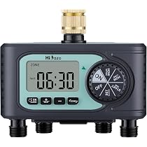 Programmateur D'Arrosage 3 Voies Kazeila - LCD - Automatique Et Manuel - Résistant à La Pluie