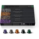 Nespresso 50 Capsulas Pro coffee machine &ndash; 10 x ROM, 10 X Capriccio 10 x Livanto 10 x Arpeggio 10 x Ristretto