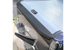 JHCHAN Protector de Cubierta para portón Trasero de Ford Ranger 2012-2022, plástico ABS, Negro, Autoadhesivo, Wildtrak XL XLT XLS Limited PX MK1 MK2 MK3