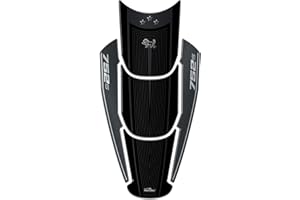 Resin Bike Adesivi Moto Compatibile con Benelli 752 S 2019-2020. Protezione Paraserbatoio da Urti e Graffi. Adesivo 3D Resinato per Serbatoio - Argento e Nero