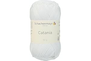 SCHACHENMAYR SINCE 1822 Schachenmayr 9801210-00106 Handstrickgarn, weiß, 11,5 x 5,2 x 6 cm