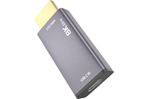 ULT-WIIQ 8K@60Hz Adaptateur USB C vers HDMI, Soutien HDR, VRR, FreeSync, 8K/4K@60, 4K@120, 2K@240Hz,Compatible avec USB4 & Thunderbolt 4/3, Applicable à Steam Deck, MacBook, iPad Pro, Dell.