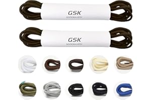 GOODSALEOK 2 Pares De Cordones Redondos De 4 Mm De Grosor Para Botas Cordones Para Calzado De Trabajo Calzado De Exterior Calzado De Senderismo Calzado De Trekking Unisex