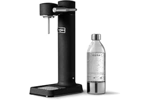 Aarke Carbonator 3, Sparkling Water Maker with Water Bottle, Matte Black Finish
