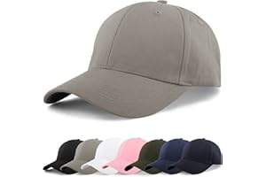 Momoshe Baseball Cap Herren Baumwolle Damen Basecap Kappe Verstellbare Outdoor Running Freizeit Cap S-M/L-XL