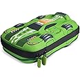 Rockpapa Sports Racing Car Large Pencil Cases, Big Pencil Case for Boys & Girls, Small Storage Box for School Students Boys Teens Kids Toddlers (Green)
