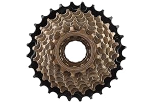 RITOEASYSPORTS Rueda Libre para Bicicleta, Cassette, piñón de 8 velocidades, aleación de Aluminio para Bicicleta de montaña 13T-14T-16T-18T-20T-22T-24T-28T Bicicletas y Repuestos Cassette 8V