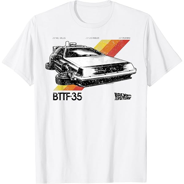 Back to the Future Fans, this 1982 DMC-12 DeLorean T-Shirt Is for You