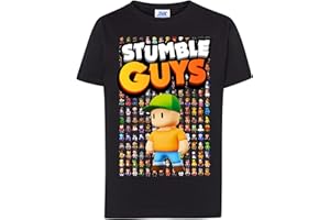 CAMISOLETA Camiseta Stumble Guys de niño, Camiseta Stumble Guys niño Manga Corta, Camiseta niño Manga Corta, Camiseta Stumble Guys, Stumble Guys