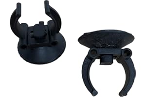 FINEST AQUATICS 2 Pack Replacement Aquarium Fish Tank Heater Suckers Suction Cups Bracket Clip