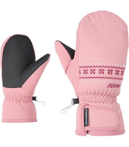 Ziener Levin GTX Mitten Junior: Muffole Da Sci Impermeabili Per Bambini, Gore-Tex, Calde, Taglia 3.5 - 5