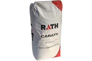 ECI Beton feuerfest Carath 37 D 0-3 mm 25 Kg Feuerbeton feuerfester Beton Gieß Stampf Masse Ofen Kamin Betone