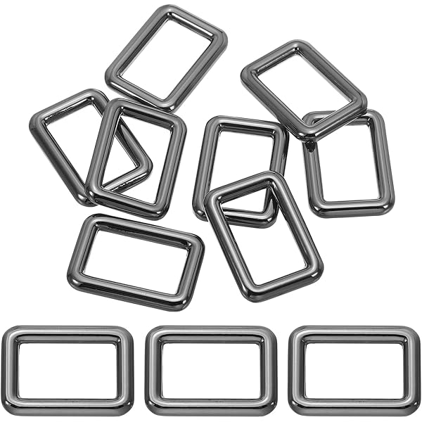 Anneau De Sac à Man Rectangulare En Bronze à Canon De 2 Pouces (50 Mm), Anneau Carré, Anneau