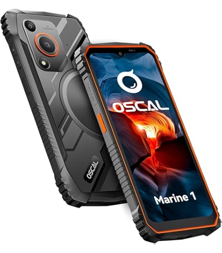 OSCAL Flat 2 Smartphone Android 14, 12GB RAM+256GB ROM/1TB