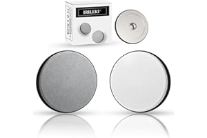 IRILEKI Rollender Messerschärfer Scheibe Zubehör, Ersatzscheiben für Rollmesserschärfer, Werkzeugsatz für Rollmesserschärfer, Küchenmesser (Metrisches Gewinde: M12)-Diamant 1000#/Keramik 3000# (2 Stück)