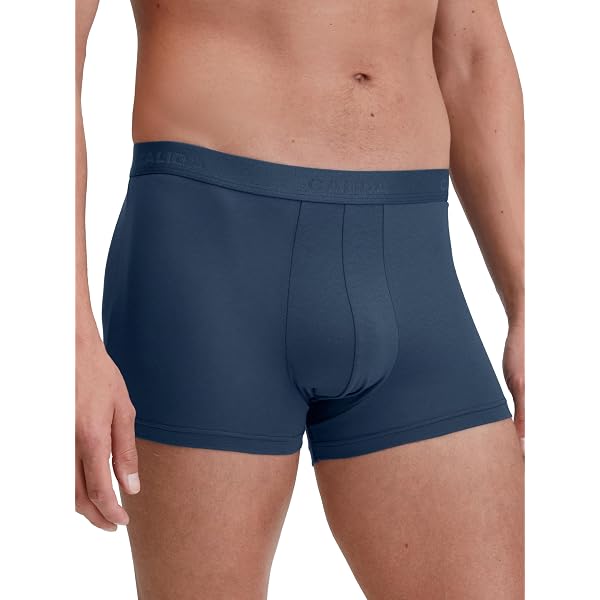 CALIDA Pure & Style Herren-Boxershorts – Mit Nadelzug, Stoffüberzogenem Bund, Atmungsaktiv & Geruchshemmend
