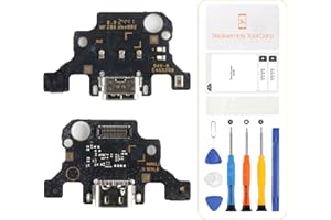 SRJTEK Placa de carga USB tipo C para Samsung Galaxy Tab A9+ de 11 pulgadas para Samsung Tab 9 Plus, conector de base USB SM-X210/X215/X218U/X216B, puerto de carga, cable flexible de repuesto con kits