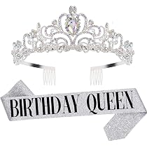 27° compleanno corona fascia donna cristallo regina tiara principessa corona 27 anni decorazione torta elio palloncini oro rosa palloncino numero 27 decorazioni di compleanno per donne feste