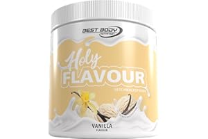 Best Body Nutrition - Holy Flavour - Geschmackspulver - Vanilla - 90 g Dose - Aromapulver zur Verfeinerung von Speisen und Getränken mit Vanillegeschmack
