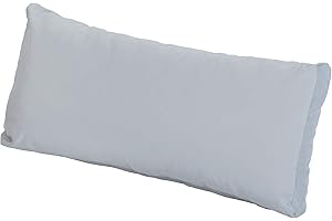 Gardenista Cojines de Asiento al Aire Libre de para Muebles de ratán | Revestimiento de Patio Resistente al Agua | Cojines de jardín cómodos y Ligeros | Duradero (65x30x10cm (Back Cushion), Gris)
