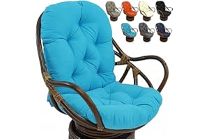 GENERIC Rocking Replacement Chair Pads, Washable-Resistant Swivel Rocker Chair Cushion - Garden Seat Cushion Sofa Tatami Mat for Recliner Rocking Rattan Chair