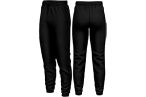 TORO ACTIVA Boys Kids Girls Children School Jog Pants Sports Games Fleece PE Trouser Joggers Cuffed Bottoms 7-13 Years