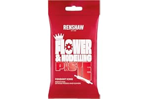 Renshaw Pâte à Fleurs Gumpaste Rouge 250 g
