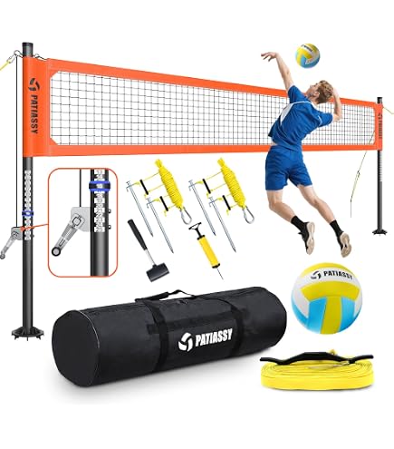 Pool-Volleyballnetz Tragbar 4,5 X 0,9 M - Robustes Wasser-Volleyball Netz Für Pool & Garten