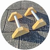 paralette, şınav barı, push up ekipmanı, ahşap spor ekipmanı