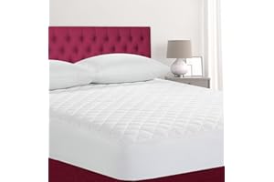 Ethereal Luxuries Small Double Mattress Protector Fitted Breathable, Quilted 4FT Mattress Protector Small Double bed Cover Thick, Extra Deep Fit, Washable Hypoallergenic, Hotel-Quality Comfort