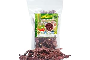 nalAmudhu Piments Kashmiri séchés | Piments rouges entiers | Piments Kaddi Byadgi | Piments Kashmiri - 200 g