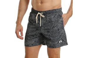 RIPT Herren Essentials Badeshorts schnell trocknend UV 50 Sonnenschutz Badehose