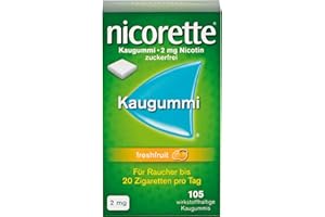 PHARMA GERKE ARZNEIMITTELVERTRIE NICORETTE 2 mg freshfruit Kaugummi 105 St