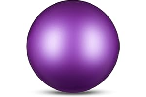 DRUNA Pelota de Gimnasia Rítmica de PVC 17 cm 350 gr, Aparto de Gimnasia, Pelota de Ejercicio