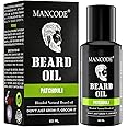 Mancode Beard Growth Oil for Men - 60ml More Beard Growth, With Patchouli Natural Oils including Vitamin E, Nourishment & Strengthening, No Harmful Chemicals