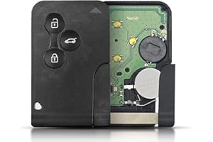 PRODESS Carte clé vierge + électronique à programmer Renault Mégane 2 Scénic 2 3 boutons