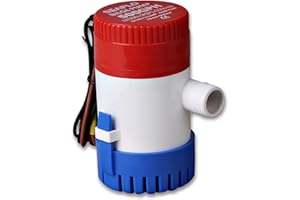 AREA SHOPPING POMPA DI SENTINA AD IMMERSIONE 500 GPH 12V MARINA PER BARCA IMBARCAZIONE PESCA 30.324.12