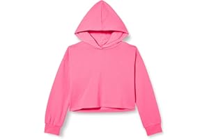 NAME IT Nkfvanita LS Boxy Sweat Wh Bru R Maglia di Tuta Bambine e Ragazze