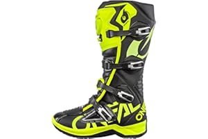 O'NEAL | Stivali Motocross | Enduro Motorcycle | Suola antiscivolo per la massima aderenza, area del tallone ergonomica, fodera perforata | RMX Boot EU | Adulto