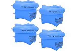 Skycase Thickened Arm Floaties, 2pcs Inflatable Arm Bands for Kids Children Adult-Durable [Double Airbag] Swimming Floatation Sleeves