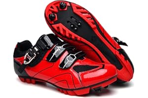 GZQIAWY Cyclisme VTT Chaussures Hommes Sport Route Taquet Route Dirt Bike Vitesse Plat Sneaker Racing Femmes VéLo Montagne SPD VéLo