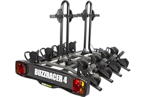 BUZZ RACK BUZZRACER 4 Porte-vélo sur attelage - Plateforme 4 vélos